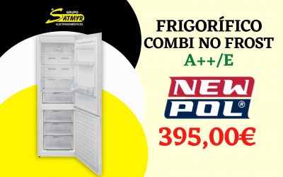FRIGORIFICO NEWPOL COMBI NO FROST A++/E – NWC186EE