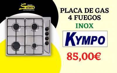 PLACAS DE GAS KYMPO 4 FUEGOS INOX – ES0111ASF2X