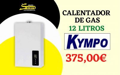 CALENTADOR DE GAS KYMPO 12 LITROS (BUTANO) – PB1223S01XX