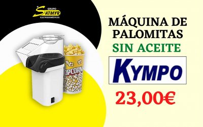 MAQUINA PARA HACER PALOMITAS SIN ACEITE KYMPO – PS1200